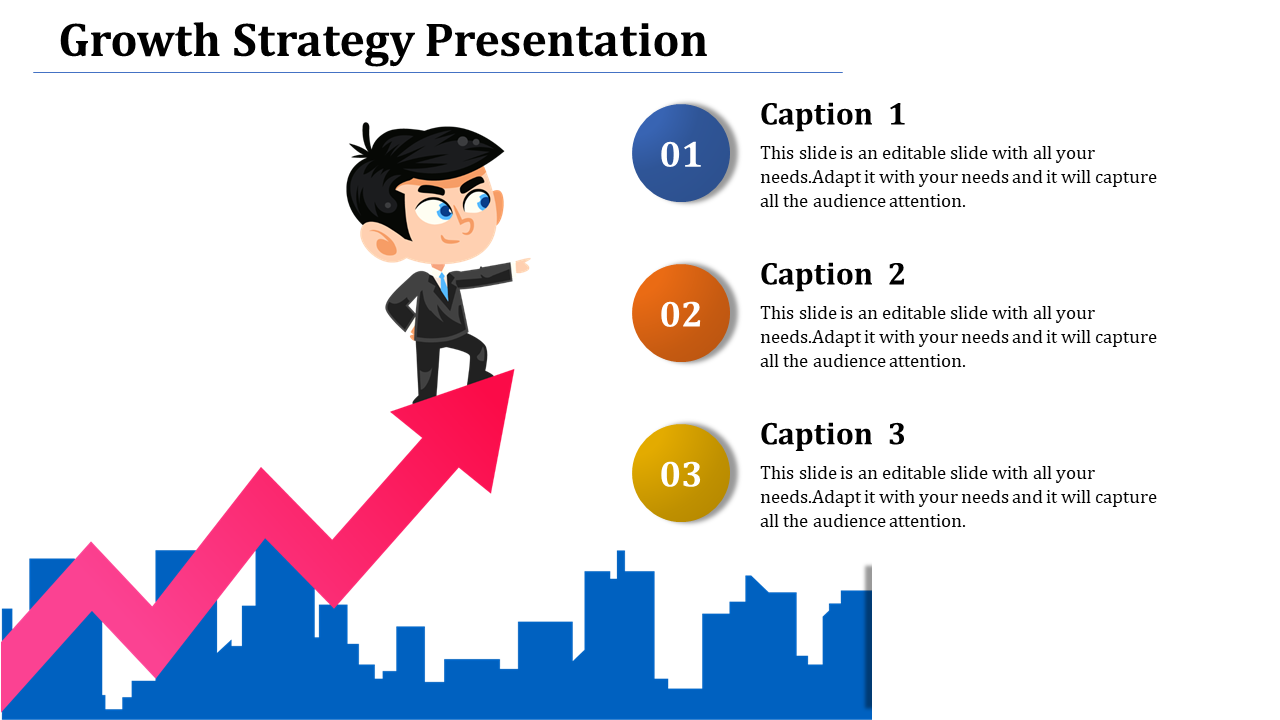 Excellent Growth Strategy Presentation for PPT and Google Slides